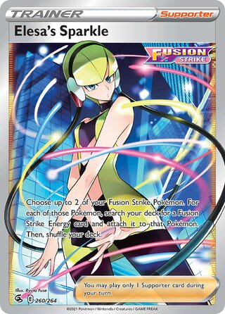 Elesa's Sparkle 260/264 - Fusion Strike