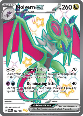 Noivern ex 220/091 - Paldean Fates