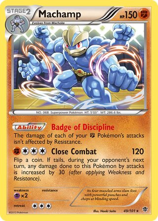 Machamp 49/101 - Plasma Blast