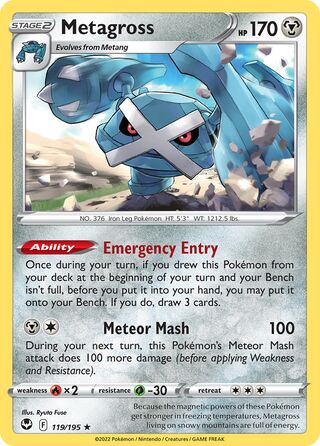 Metagross 119/195 - Silver Tempest