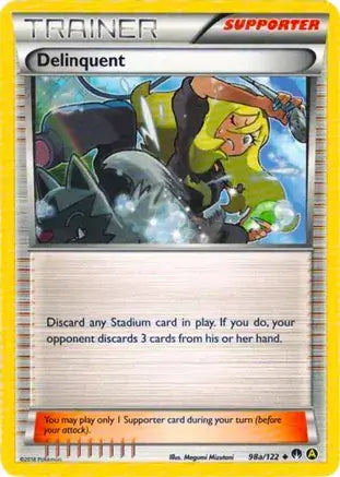 Delinquent 98a - Alternate Art Promos