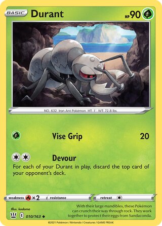 Durant 010/163 - Battle Styles