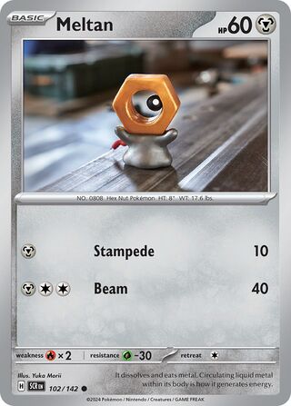 Meltan 102/142 - Stellar Crown