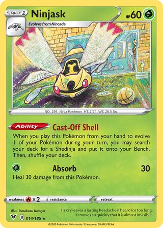 Ninjask 014/185 - Vivid Voltage