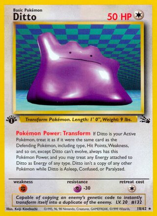 Ditto 18/62 - Fossil