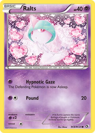 Ralts RC8/RC25 - Legendary Treasures