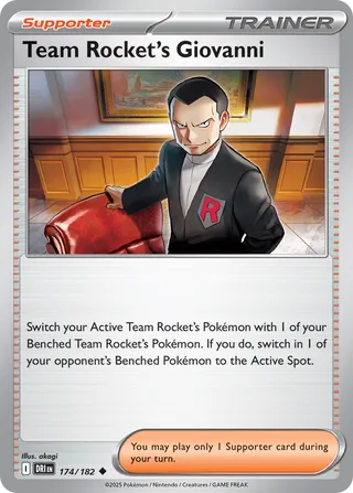 Team Rocket's Giovanni 174/182 - Destined Rivals