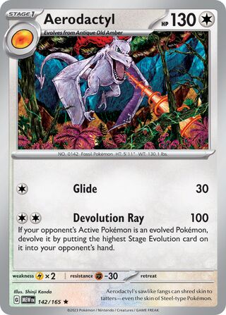 Aerodactyl 142/165 - Scarlet & Violet 292