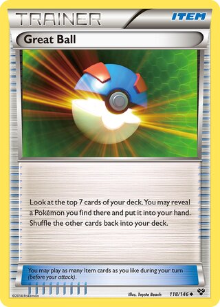Great Ball 118/146 - XY Base