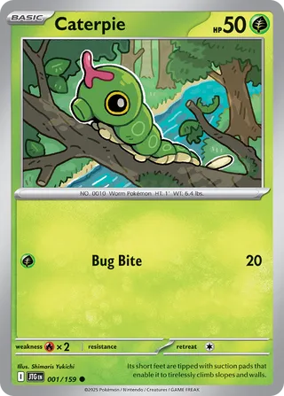 Caterpie 001/159 - Journey Together
