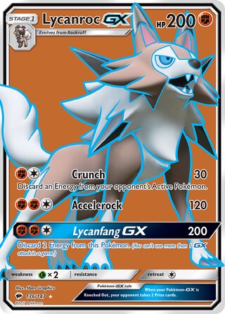 Lycanroc-GX 136/147 - Burning Shadows