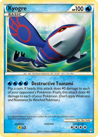 Kyogre 12/95 - Call of Legends