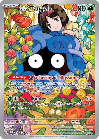 Erika's Tangela 218/217 - Ascended Heroes