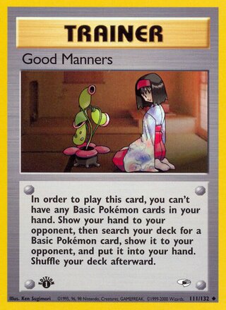 Good Manners 111/132 - Gym Heroes