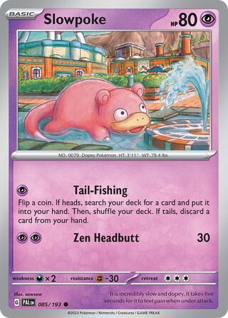 Slowpoke 085/193 - Paldea Evolved