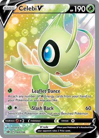 Celebi V 160/198 - Chilling Reign