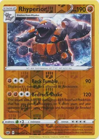 Rhyperior 099/202 - Sword & Shield Base