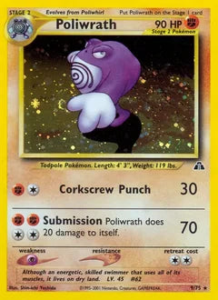 Poliwrath 9/75 - Neo Discovery