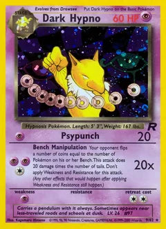 Dark Hypno 9/82 - Team Rocket