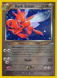 Dark Scizor 9/105 - Neo Destiny
