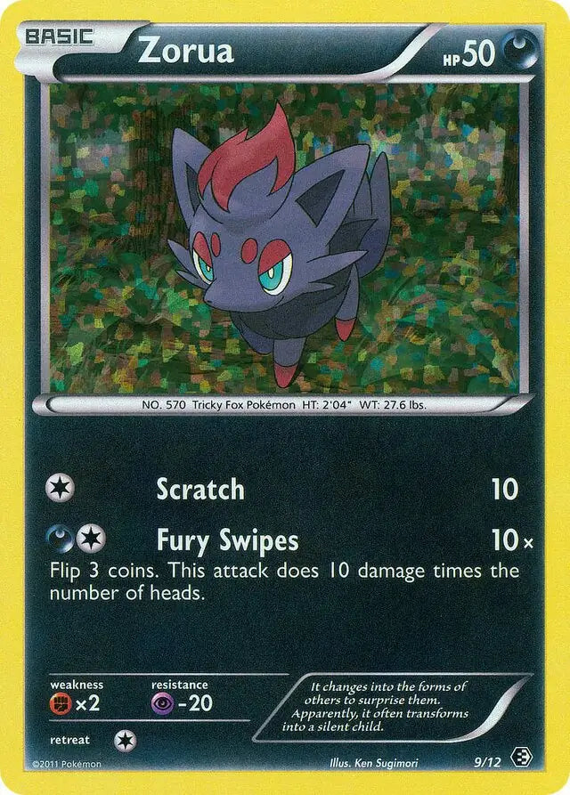 Zorua 9 - McDonald's Promos 2011