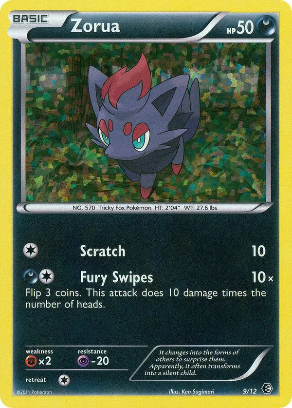 Zorua 9 - McDonald's Promos 2011