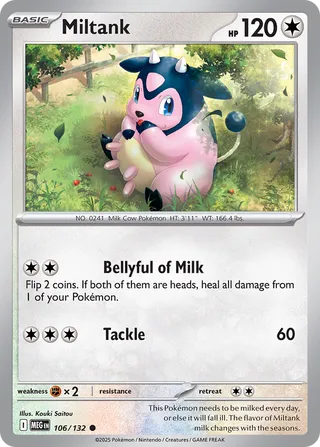 Miltank 106/132 - Mega Evolution Base