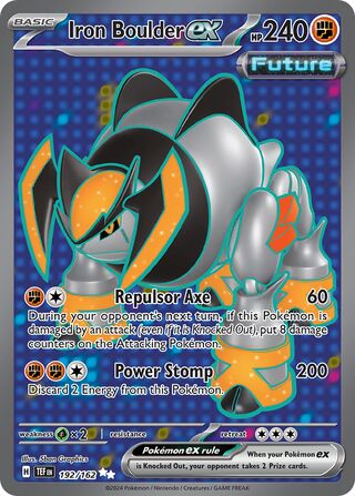 Iron Boulder ex 192/162 - Temporal Forces