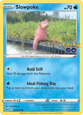Slowpoke 019/078 - Pokémon GO