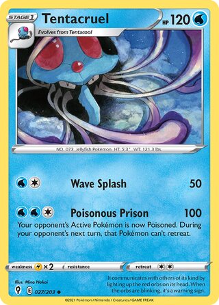 Tentacruel 027/203 - Evolving Skies