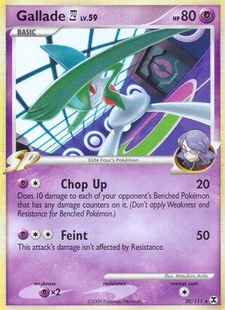 Gallade E4 20/111 - Rising Rivals