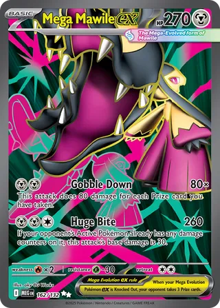 Mega Mawile ex 162/132 - Mega Evolution Base