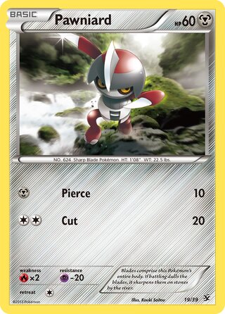 Pawniard 19/39 - XY Starter Set