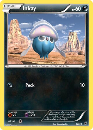 Inkay 18/39 - XY Starter Set