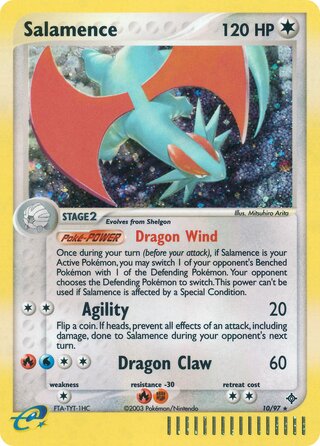 Salamence 10/97 - Dragon