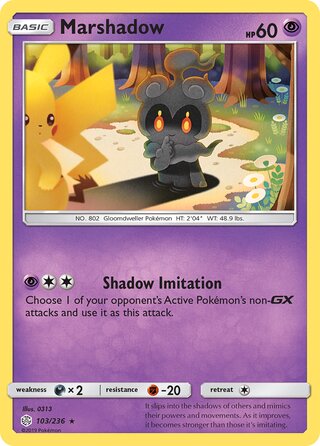 Marshadow 103/236 - Cosmic Eclipse