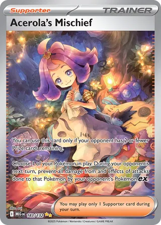 Acerola's Mischief 183/132 - Mega Evolution Base