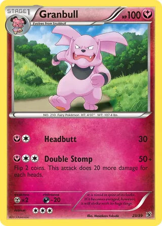 Granbull 23/39 - XY Starter Set