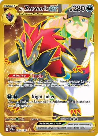 N's Zoroark ex 189/159 - Journey Together