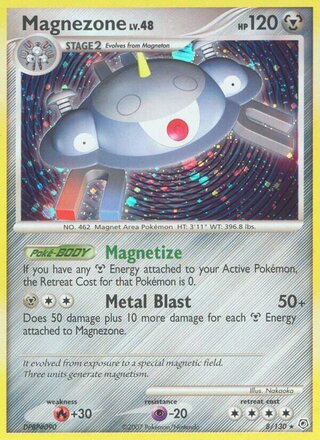 Magnezone 8/130 - Diamond & Pearl Base