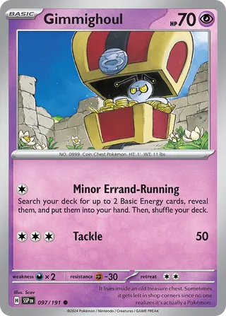 Gimmighoul 097/191 - Surging Sparks