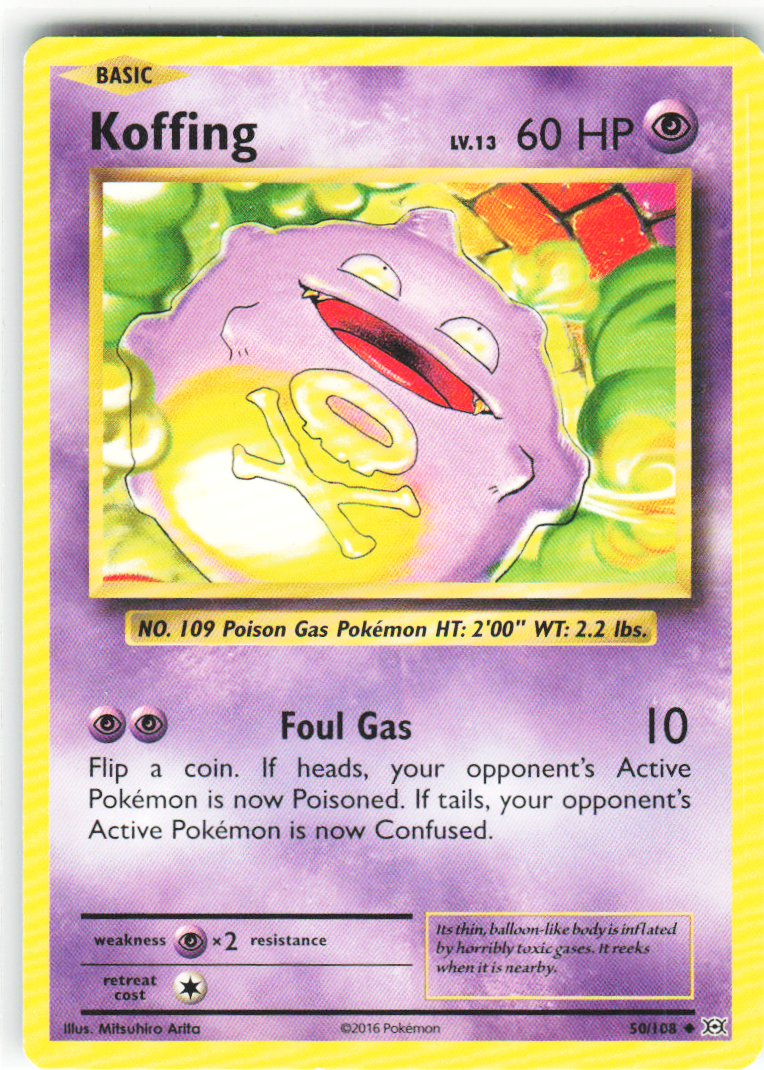 Koffing 50/108 - Evolutions