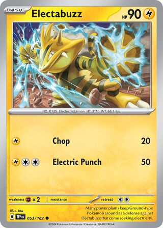 Electabuzz 053/162 - Temporal Forces