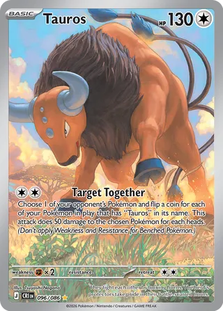 Tauros 096/086 - Chaos Rising