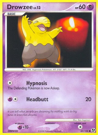 Drowzee 65/106 - Emerald