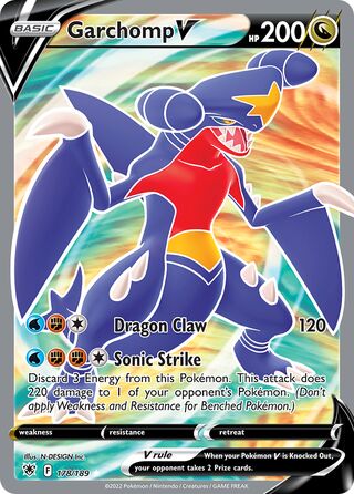 Garchomp V 178/189 - Astral Radiance