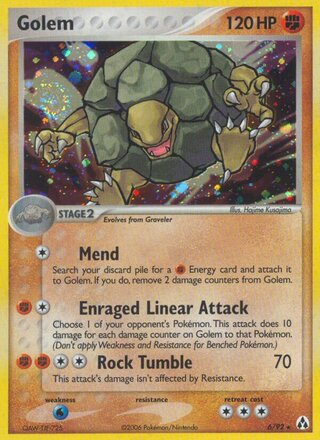 Golem 6/92 - Legend Maker