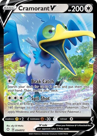 Cramorant V 054/072 - Shining Fates