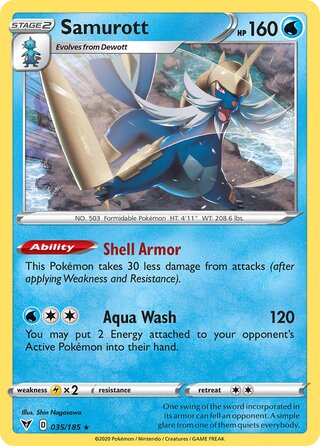 Samurott 035/185 - Vivid Voltage