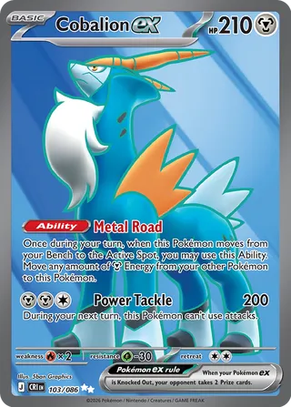 Cobalion ex 103/086 - Chaos Rising